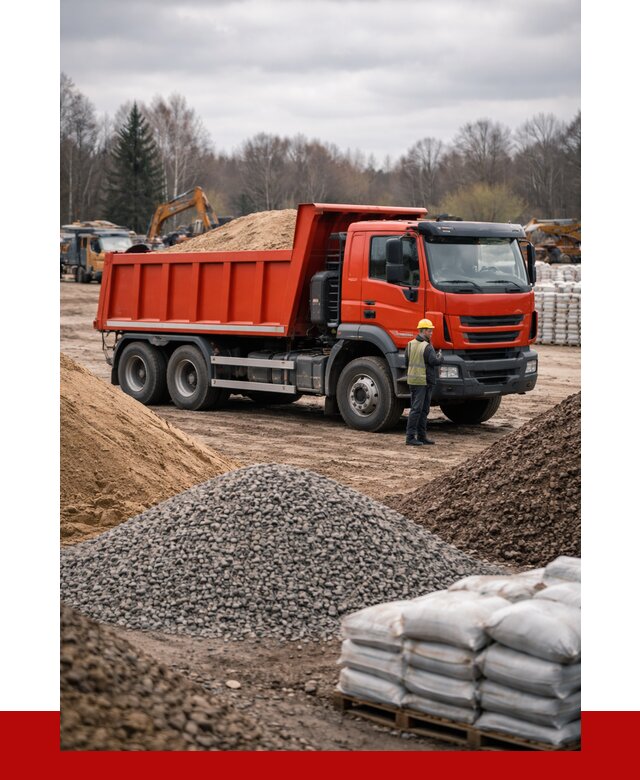 Доставка самосвалом 25 кубов в Холмске от 7703 р. | ПРОНЕРУДХлм