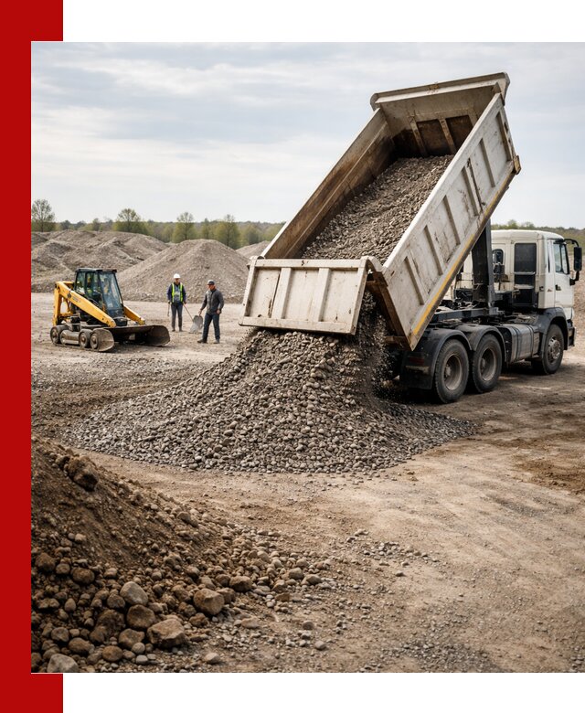 Доставка самосвалом 25 м³ в Холмске быстро и надежно