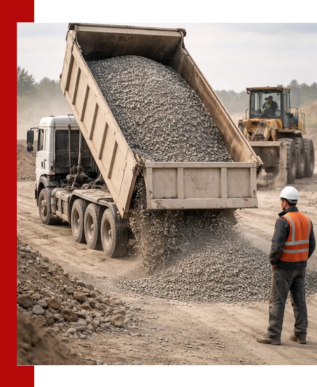 Доставка самосвалом 40 кубов цемента и сыпучих в Холмске