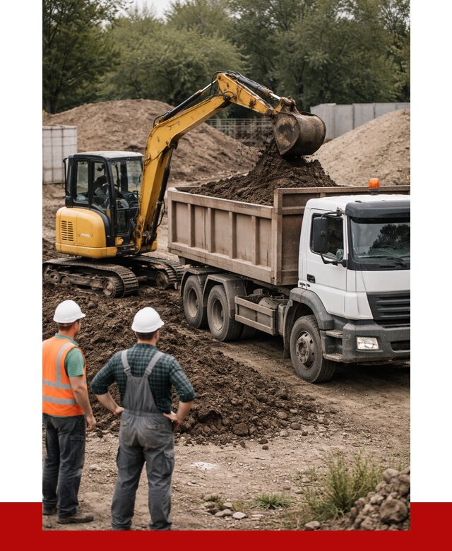 Вывоз грунта в Холмске от 4622 р. самосвалом | ПРОНЕРУДХлм