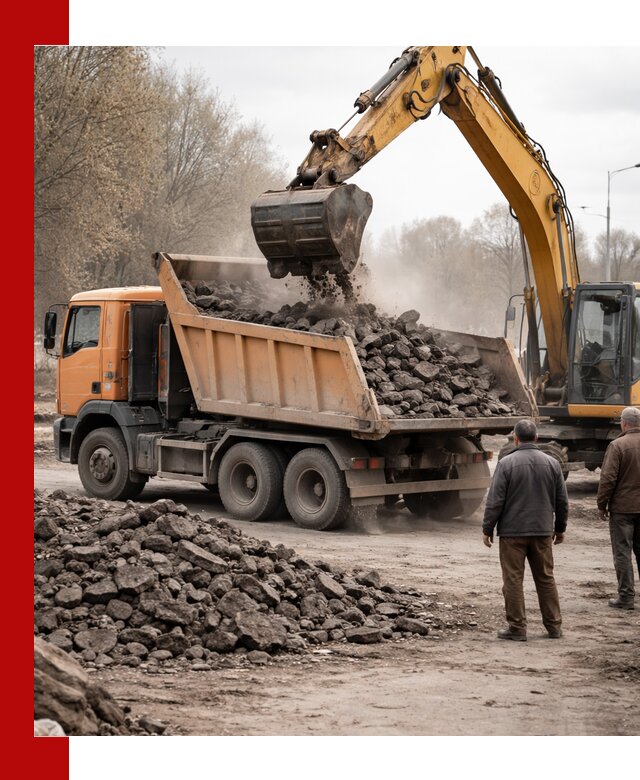 Вывоз асфальта и асфальтового покрытия в Холмске